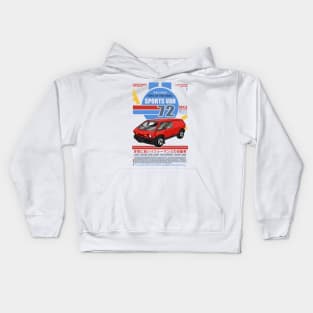 Brubaker Box Sports Van Kids Hoodie